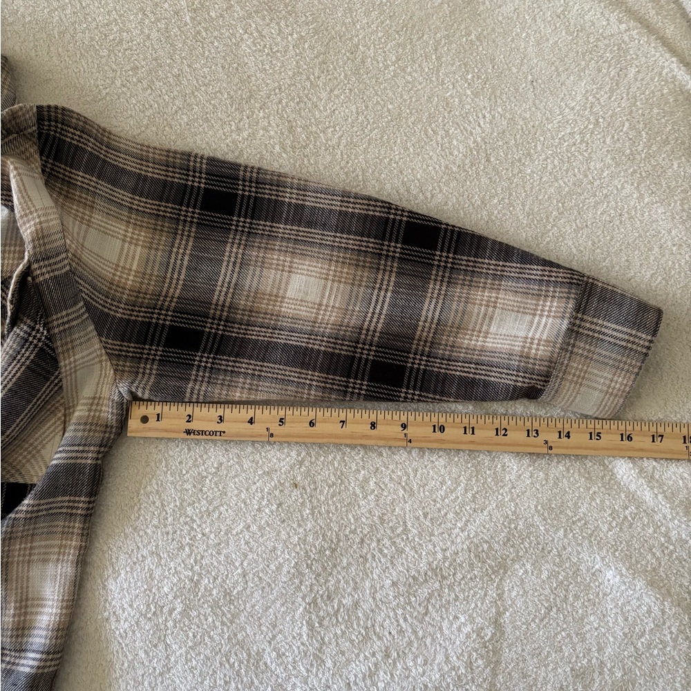 Ashley By 26 Plaid Button-Up Shirt - Picture 5 of 10